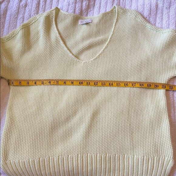 LUCKY BRAND Green V Neck Cotton Blend Sweater.Size S - Picture 15 of 15